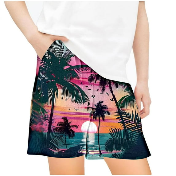 Riecok Summer Sports Pants With Pockets For Boys And Girls M 5 Years