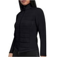 thumbnail image 1 of Riecok Sweat Jackets for Women Long Sleeve Jackets Zip Up Coats with Pockets Solid Color Casual Stylish Outerwear, 1 of 6
