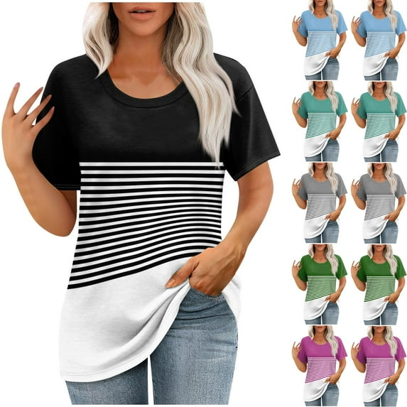 Riecok T shirts for Kids Boys Crew Neck Short Sleeve Oversized Casual All-match Fashion Lightweight Toddler Kids Boy Casual Loose Shirts Mint Green S