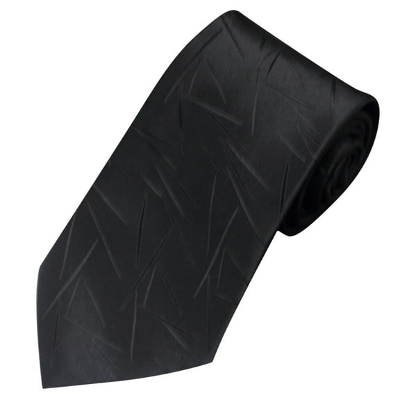 Riecok Ties for Men Solid Color Classic Woven Formal Men Bowtie Party Wedding Neckwear Black Free Size