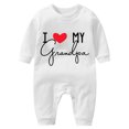 thumbnail image 1 of Riecok Unisex Newborn Baby Summer Short Sleeve Cotton Thin Lightweight Breathable Soft Comfortable Fruit Print 0-18 Months White 3 M, 1 of 5