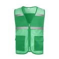 thumbnail image 1 of Riecok Women's Mesh Vests with Multi Pockets Breathable Sleeveless Jackets Zip up Travel Outerwear for Hunting Camping, 1 of 4
