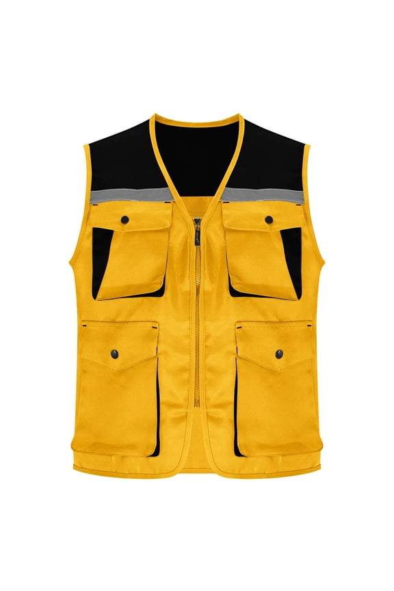 Women's Travel Vest with Multi Pockets V Neck Breathable Sleeveless Jackets Zip up Fishing Camping Outerwear