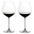 thumbnail image 1 of Riedel 25 Oz Veritas Old World Pinot Noir Crystal Wine Glass, Set of 2, 1 of 4