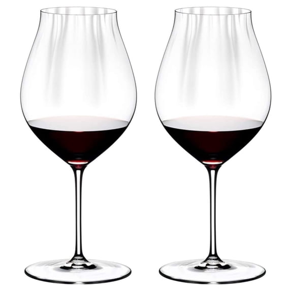 Riedel 29 Ounce Performance Pinot Noir Crystal Wine Glass Set, (2 Pack)