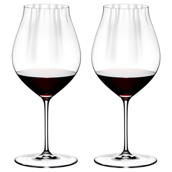 Riedel 29 Ounce Performance Pinot Noir Crystal Wine Glass Set, (2 Pack)