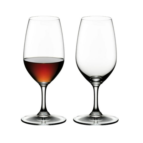 Riedel 8.5oz Vinum Port Clear Crystal Sweet Wine Glass, Set of 2