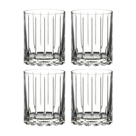 Riedel Drink Specific Glassware (DSG) Double Rocks Glass 13 oz, Set of 4