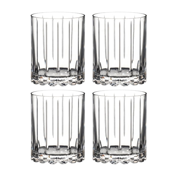 Riedel Drink Specific Glassware (DSG) Double Rocks Glass 13 oz, Set of 4
