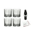 thumbnail image 1 of Riedel Drink Specific Rock Glass (9 oz, Clear) Set with Wine Pourer with Stopper and Polishing Cloth, 1 of 5
