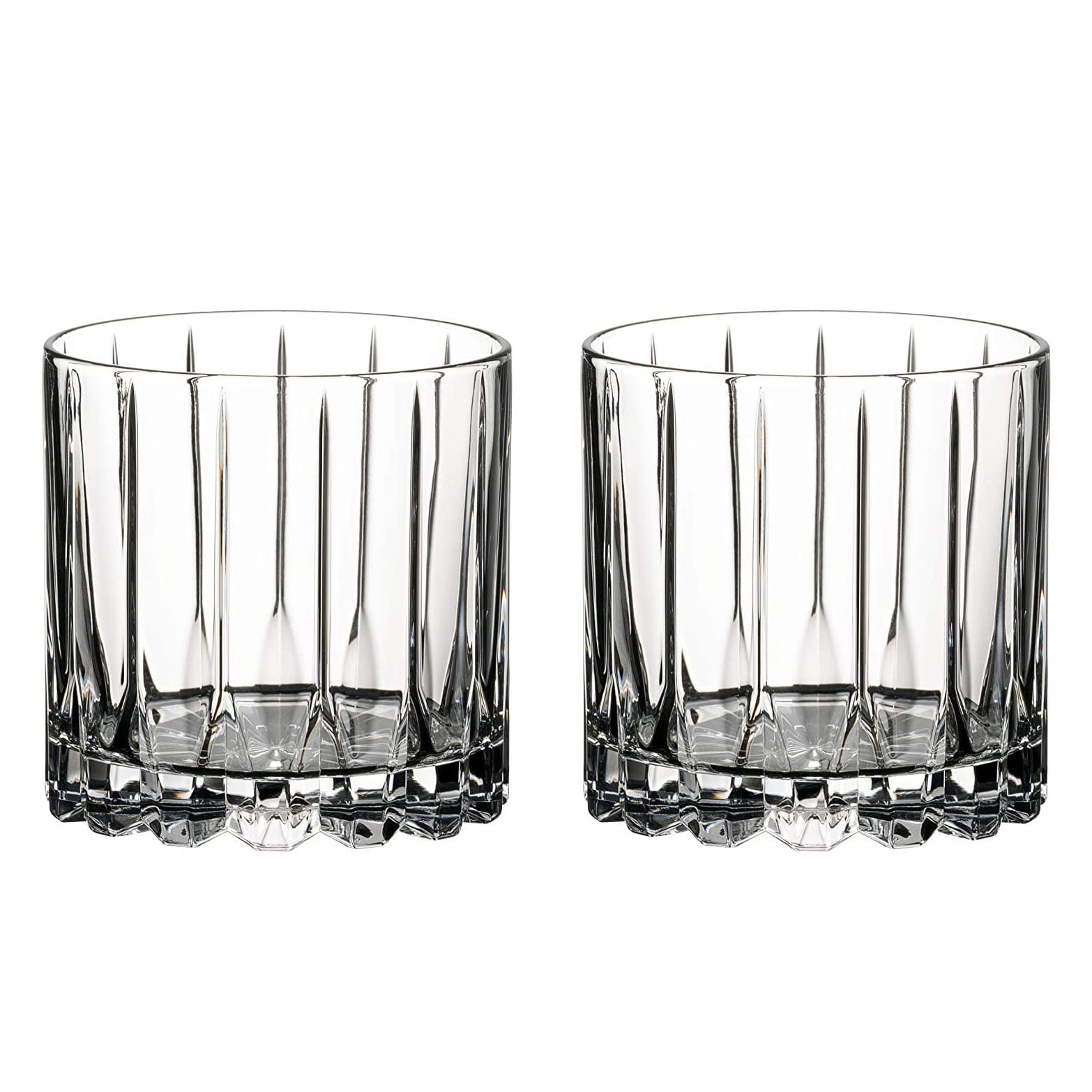 Riedel 10 fl oz Clear Glass Rocks Set