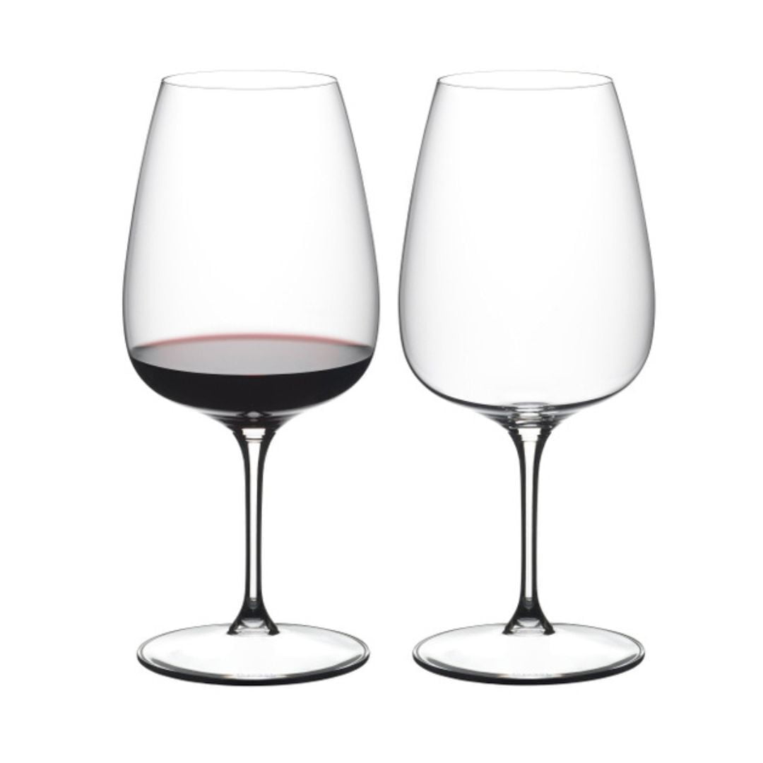 Riedel Grape Wine Glass for Cabernet or Merlot Wines and Crafted Cocktails (2-Pack)