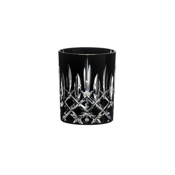 Riedel Laudon Glass Tumblers, 10 oz, Black