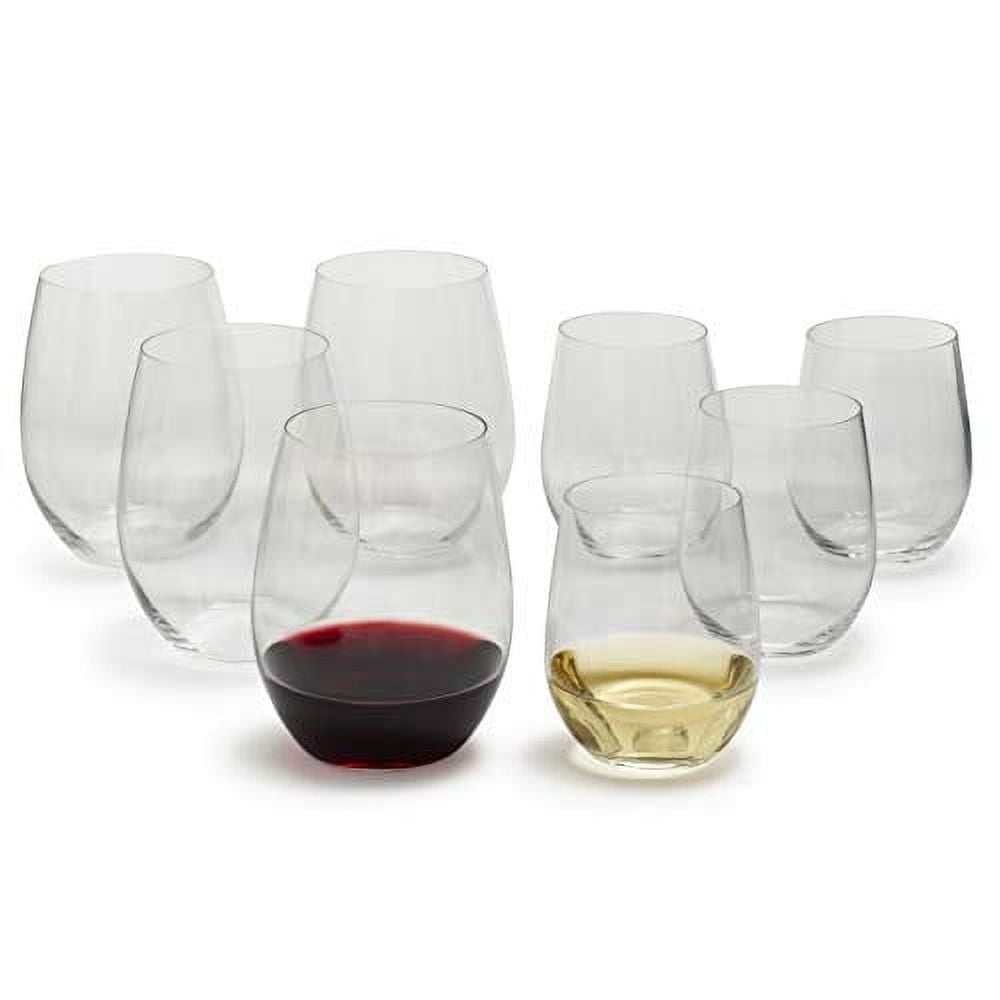 Riedel O Stemless Crystal Wine Tumbler Set of 8