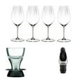 Riedel Performance 4 Value Set Wine Crystal Glasses with Accessories ...
