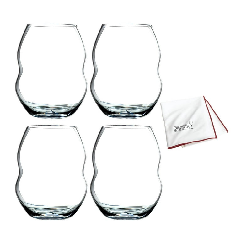Riedel Swirl Stemless Red Wine Glass, Set of 4 