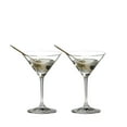 thumbnail image 1 of Riedel Vinum Crystal Inverted Cone Shaped Martini Glass, 4.5 Ounce (2 pack), 1 of 4