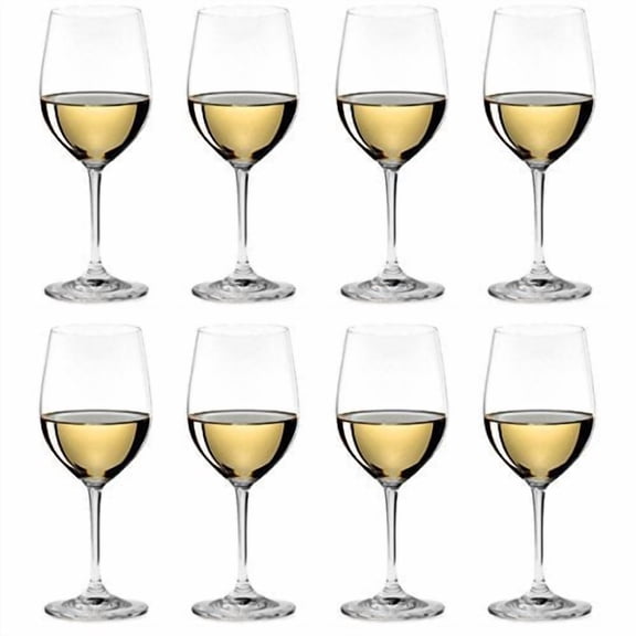 Riedel Vinum Dishwasher Safe Viognier/Chardonnay White Wine Glass (8 Pack)