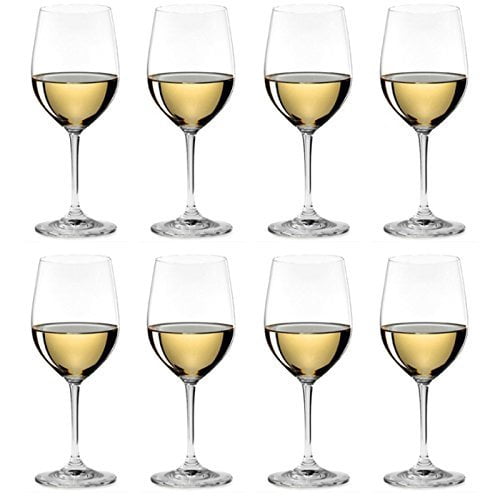 Riedel Vinum Dishwasher Safe Viognier/Chardonnay White Wine Glass (8 Pack)