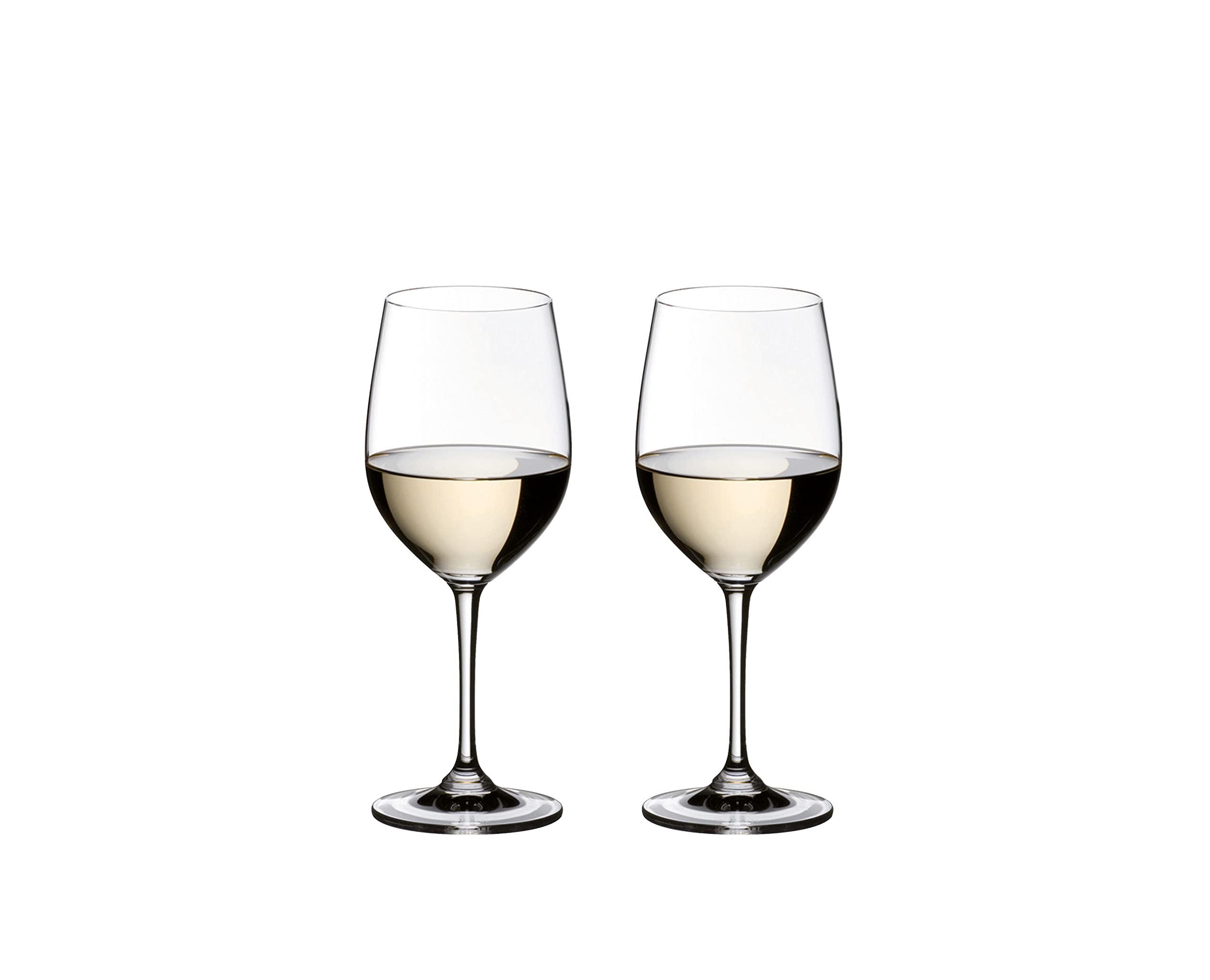 Riedel Vinum 12 oz Clear Crystal Chardonnay Wine Glasses, Set of 2