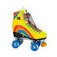 thumbnail image 1 of Riedell Quad Outdoor Roller Skates - Moxi Rainbow Rider (Sunshine Yellow, 5 Medium), 1 of 4