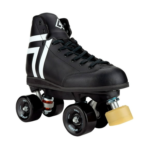 Riedell Quad Roller Skates - Antik Skyhawk Outdoor Skate Set (Size 10, Black)