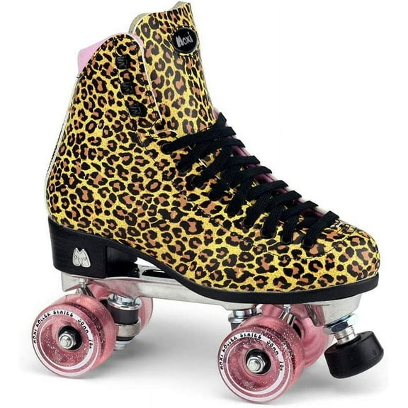 Riedell Quad Roller Skates - Jungle Leopard