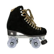Riedell Quad Roller Skates - Panther Black Suede