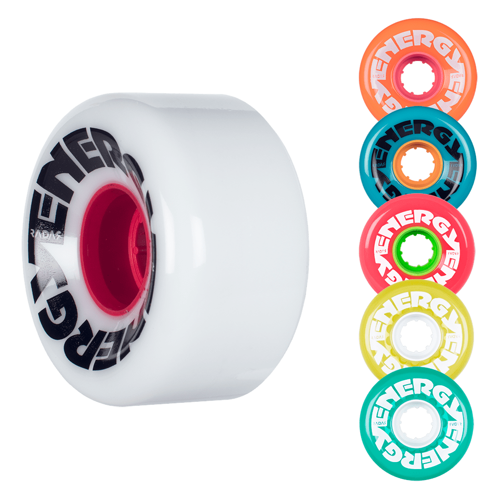 Riedell Skates Radar Energy 62mm Outdoor Skate Wheels (Set of 4
