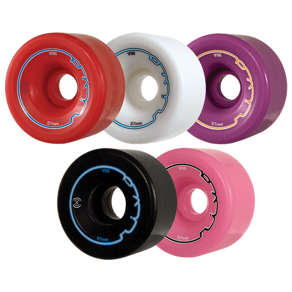 Riedell Skates Radar Riva Artistic/Rhythm Skate Wheels (Set of 4)