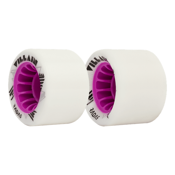 Riedell Skates Radar Villain Derby Skate Outdoor Wheels (Set of 4, 38mm)