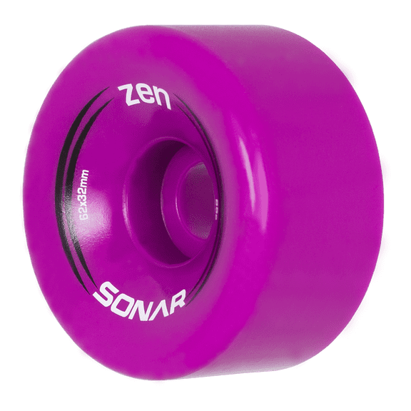 Riedell Skates Sonar Zen Outdoor Skate Wheels (Set of 4)