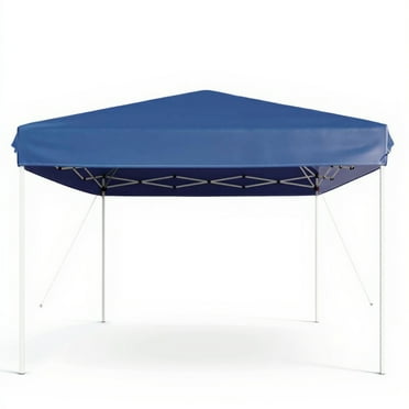 Riedhoff 10x10 ft  Pop up Outdoor Canopy Tent,3 Adjustable Height for Parties,Outdoor Events-Blue