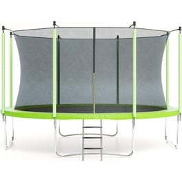 FDW 14 ft Trampoline with Safety Enclosure Net Combo Bounce