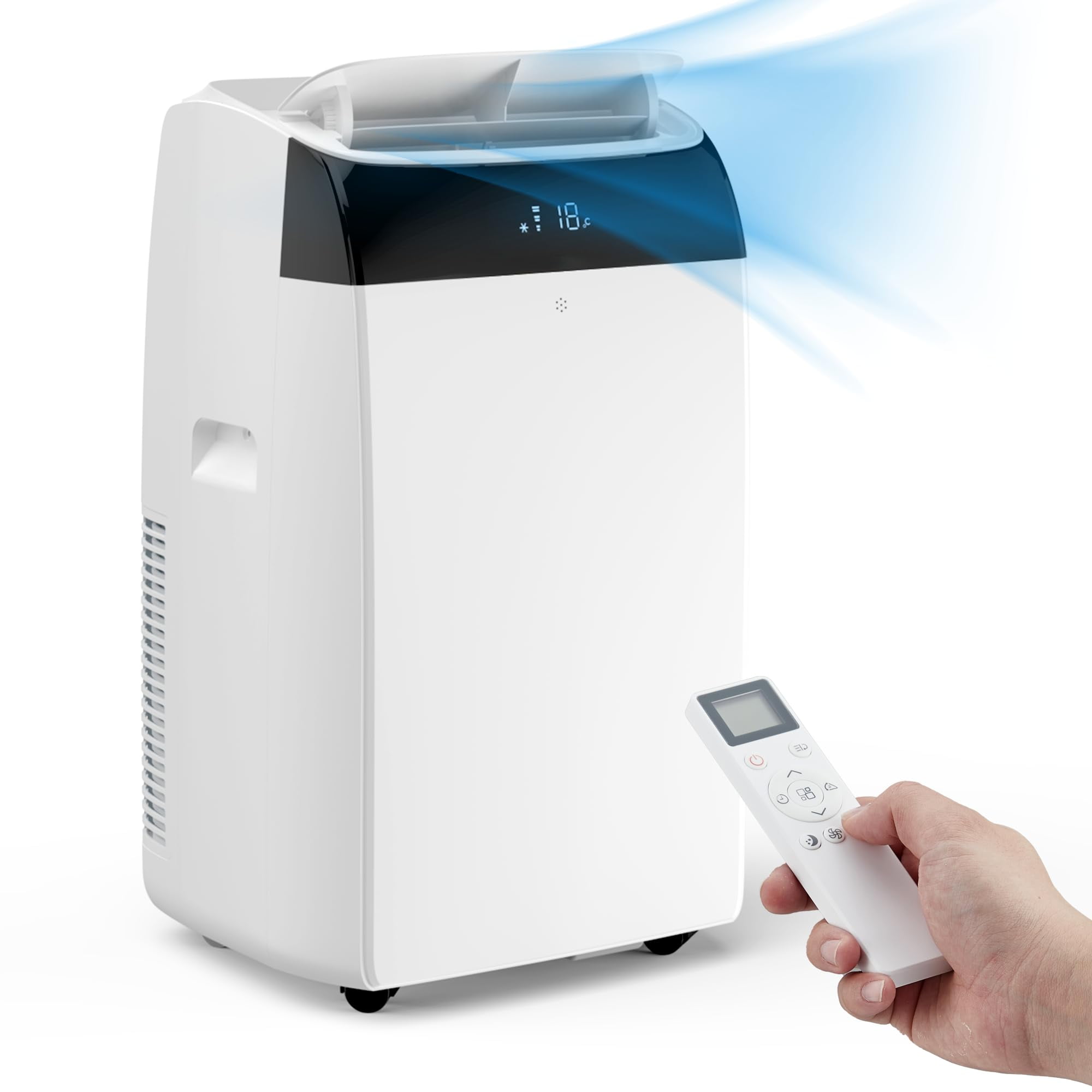 Zokop 13000 BTU Portable Air Conditioner with Fan Heater