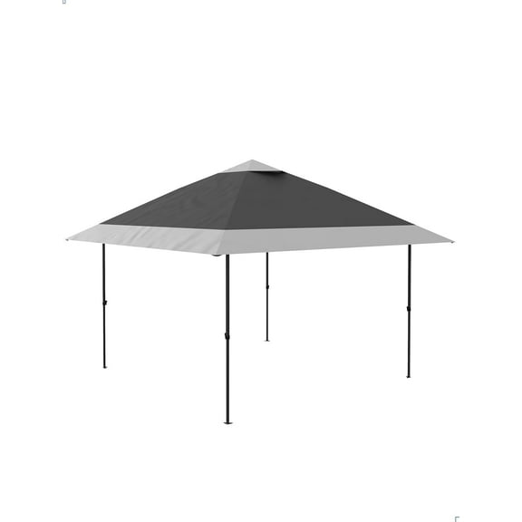 Riedhoff 13x13ft Pop-up Gazebo,Outdoor Canopy Tent,Adjustable Height,for Patio/Backyard/Party,Grey