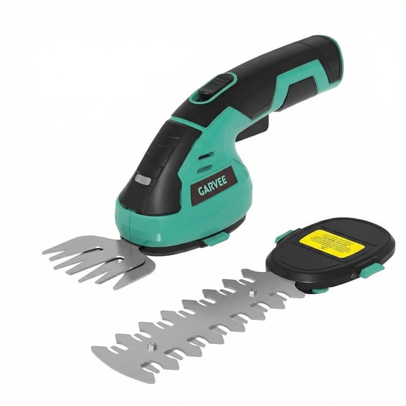 Riedhoff Handheld Electric Grass Trimmer, 7.2V 2000 mAh Battery, Black & Blue