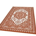 thumbnail image 1 of Riedhoff Outdoor Rug 10' X 8', Reversible, Foldable,  Red & White Patterned, 1 of 8