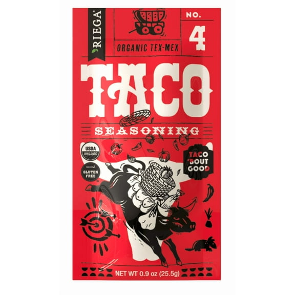 Organic Taco Seasoning - Pack of 8