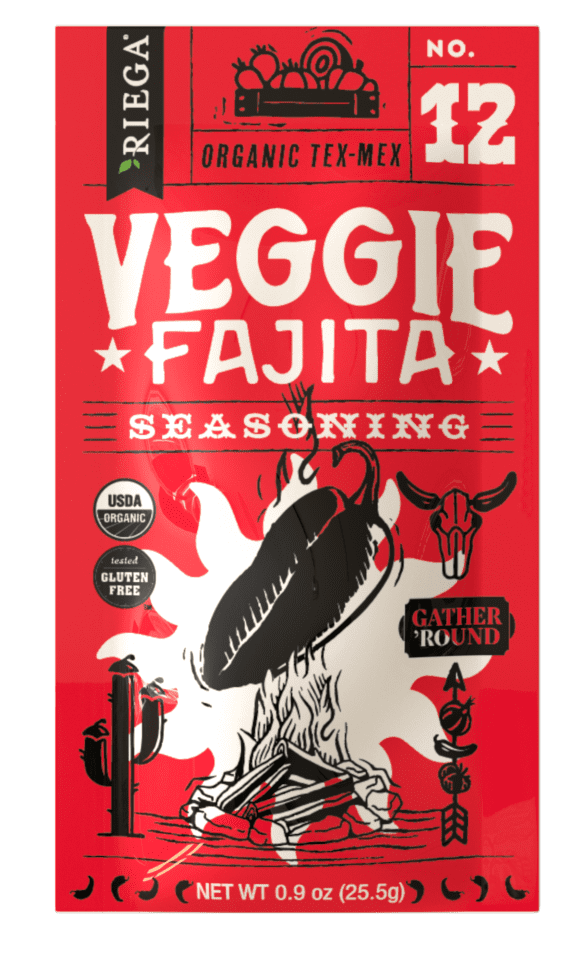 Organic Veggie Fajita Seasoning - Pack of 8