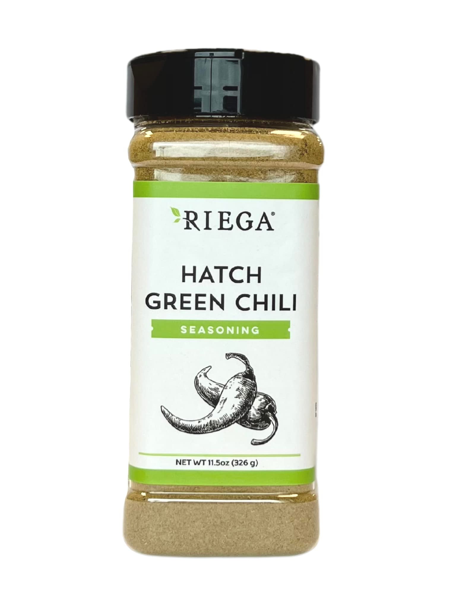Riega Hatch Green Chili OIF8 Powder, New Mexico Chili Powder Seasoning
