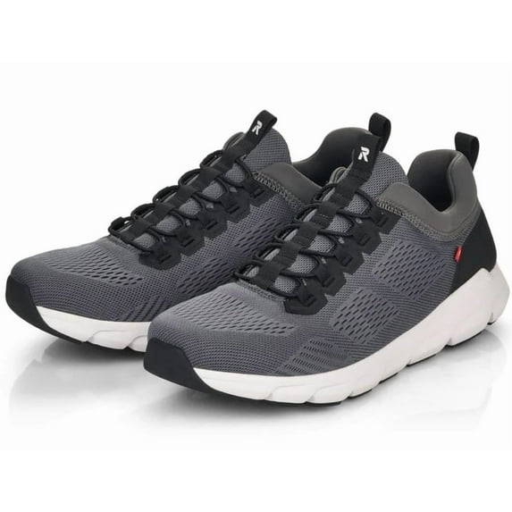 Rieker Men's Fabio 05 Casual Comfort Sneaker Grey Size 13/47