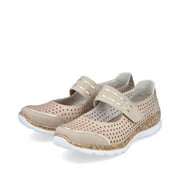 Rieker Women N4257-60 Nikita Strap Loafer، Rose، 41 EU