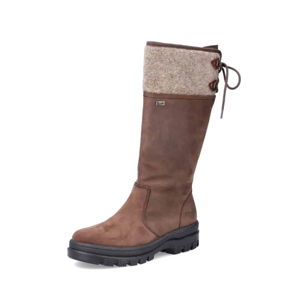 Rieker Women's Ankle Boots - Fashion Winter Boots With Zip & Shock-Absorbing Sole