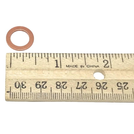 Riello 3007077 3/8" I.D. Crushable Metal Washer