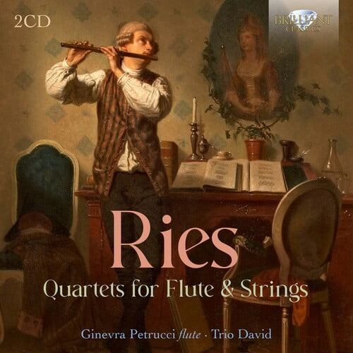 Ginevra Petrucci - Ries: Complete Flute Quartets - Music & Performance - CD