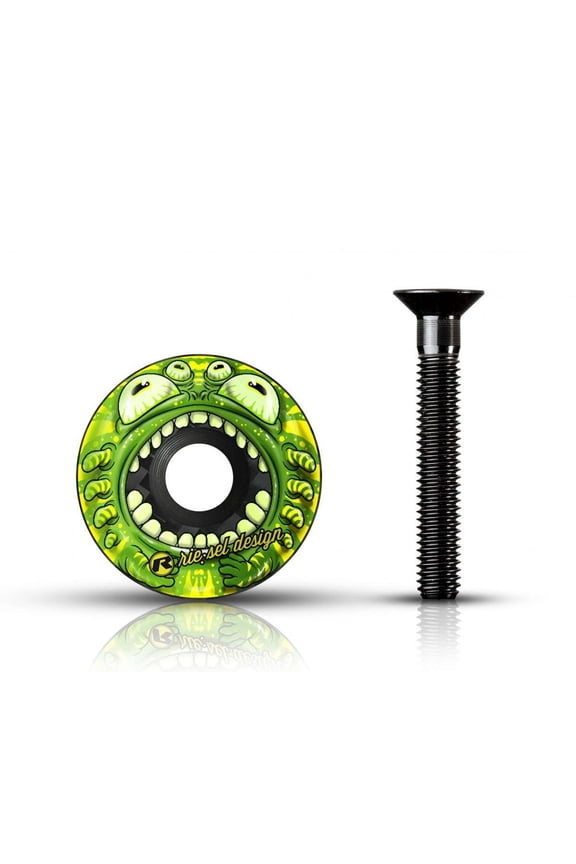 Stem Cap - 1 1/8" Carbon Fiber Stem Top Cap - Lightweight, UV-Resistant