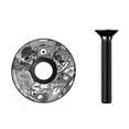 thumbnail image 1 of Riesel Design Stem Cap - 1 1/8" Carbon Fiber Stem Top Cap - Lightweight, UV-Resistant, 1 of 2