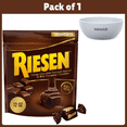 thumbnail image 1 of Riesen Chocolate Caramel Covered Chewy Candy, 12oz-With Bowl by Mahad, 1 of 6