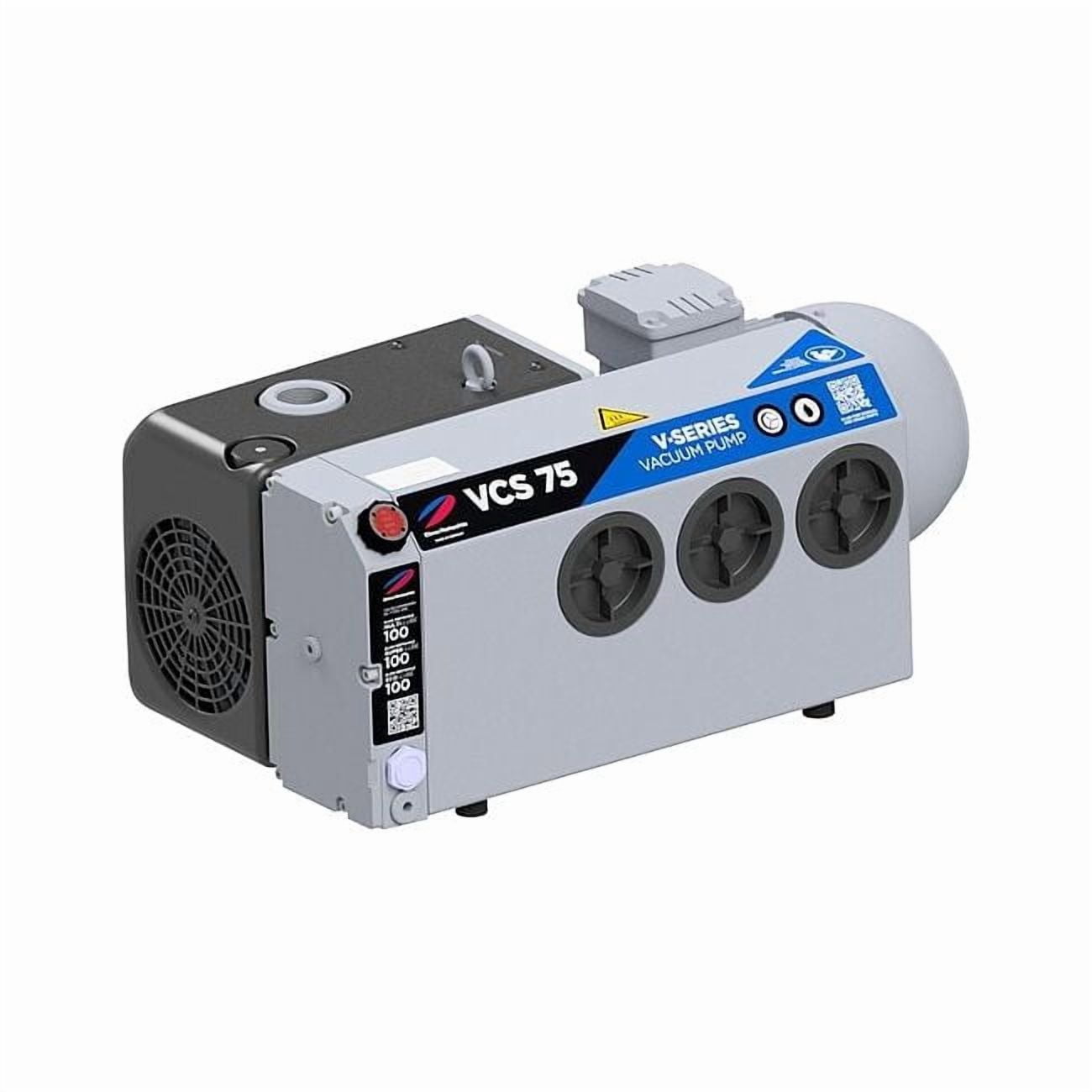 Rietschle Thomas Vacuum Pump,3 HP,29.90 In. Hg,49.0 cfm VC-75